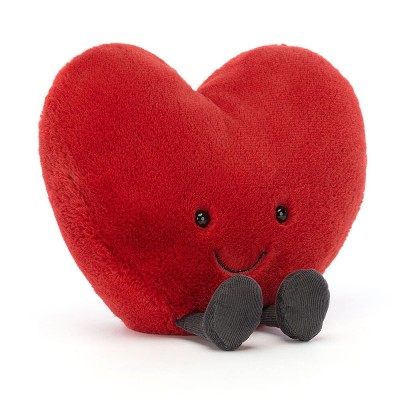Jellycat - Amuseables - Coeur - Grand - Rouge